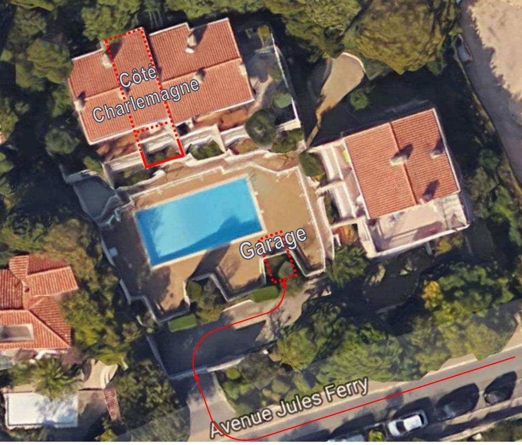 "Cote Charlemagne" Centre-Ville Garage Piscine Terrasse Cassis Exterior photo